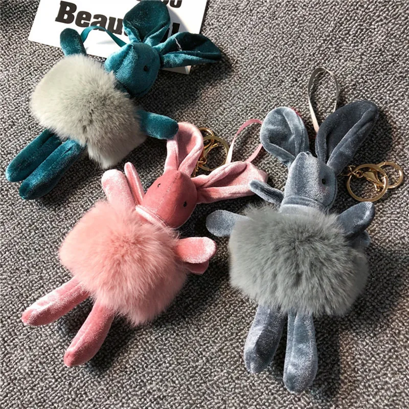 New Cute Plush Skirt Rabbit Keychain Creative Rabbit Hair Hairball Key Chain Car Bag Accessories Girl Birthday Gift 18CM
New Cute Plush Skirt Rabbit Keychain Creative Rabbit Hair Hairball Key Chain Car Bag Accessories Girl Birthday Gift 18CM