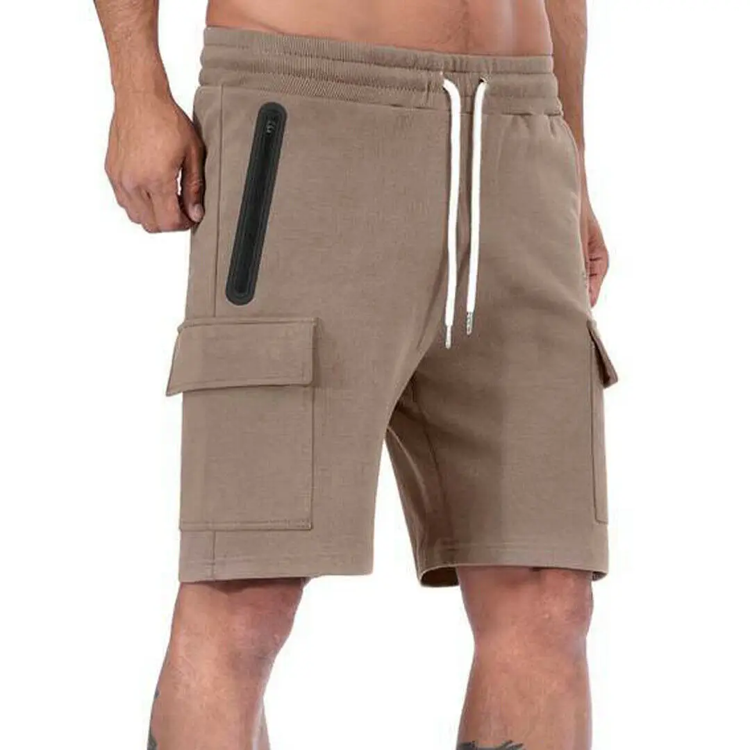 New Men's Summer Breathable Shorts Solid Elastic Waist Gym Sports Workout Pockets Combat Cargo Casual Short Trouser M-3XL
New Men's Summer Breathable Shorts Solid Elastic Waist Gym Sports Workout Pockets Combat Cargo Casual Short Trouser M-3XL