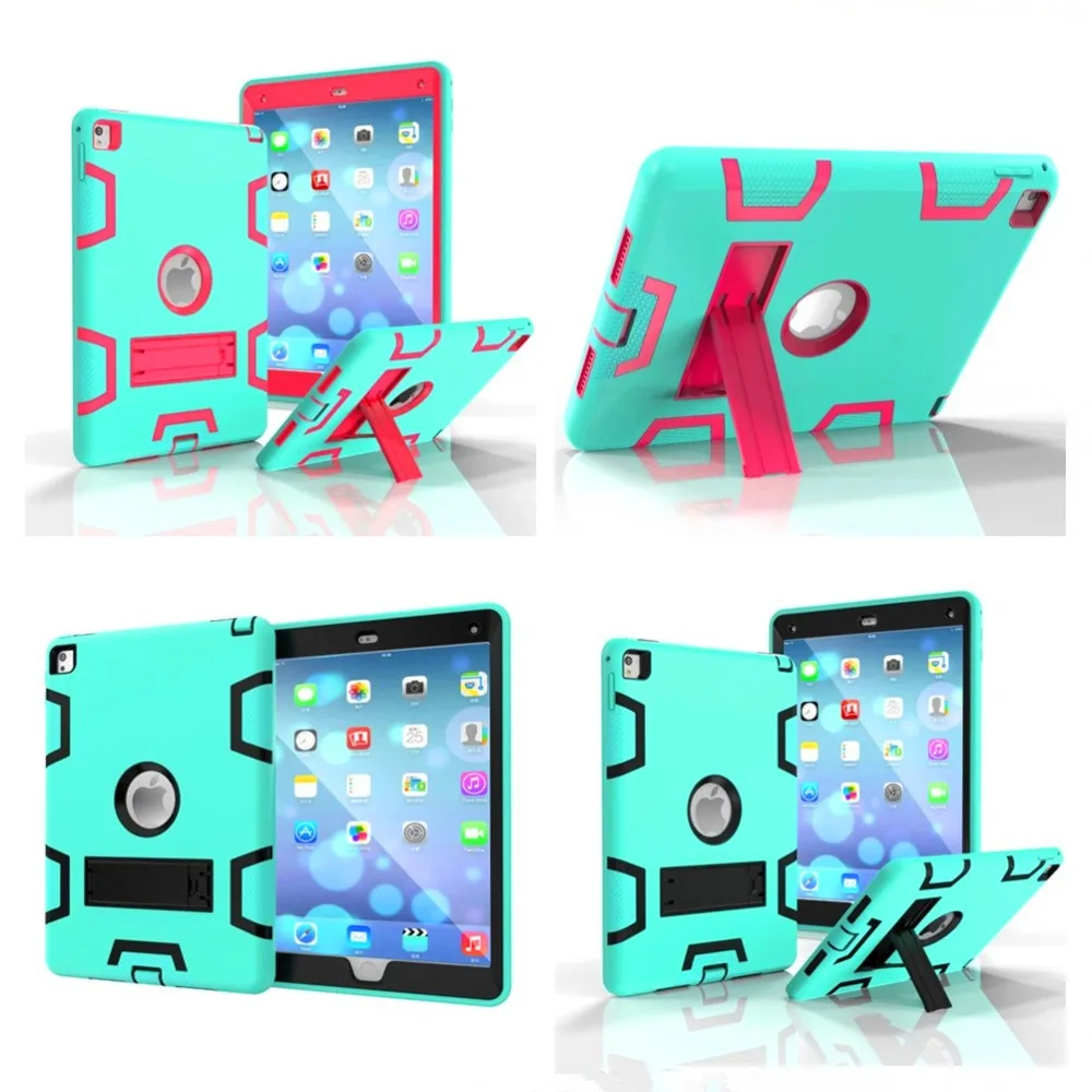 New For iPad 6/iPad Air 2 Case Heavy Duty Hybrid Rugged Rubber Hard Plastic+Silicone Shockproof tablet Case Cover for iPad6 #E
New For iPad 6/iPad Air 2 Case Heavy Duty Hybrid Rugged Rubber Hard Plastic+Silicone Shockproof tablet Case Cover for iPad6 #E