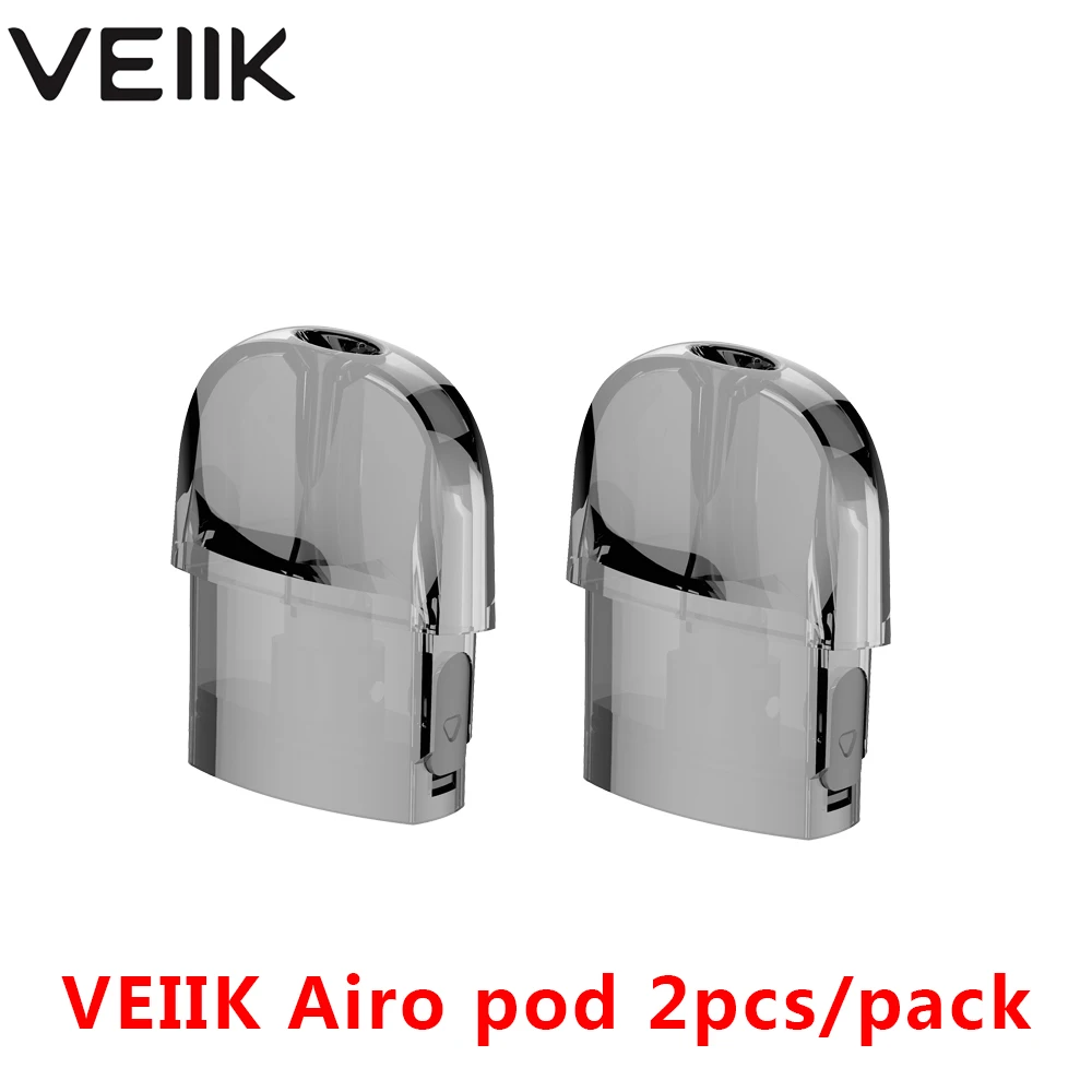 2 шт. Vape картриджи для VEIIK Airo pod Kit 1 Ом катушка и мл емкость Подходит электронной