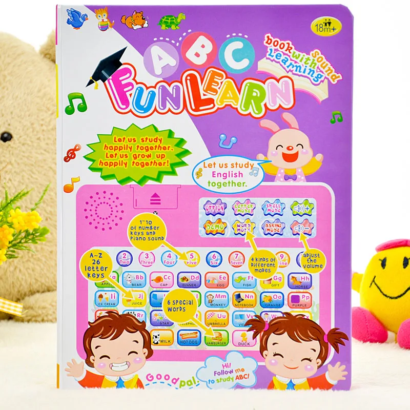 YSGO English Language Learning Book Educational Toys for Kids Learning Machine Table Toys with Music and Knowledge;18 months
YSGO English Language Learning Book Educational Toys for Kids Learning Machine Table Toys with Music and Knowledge;18 months