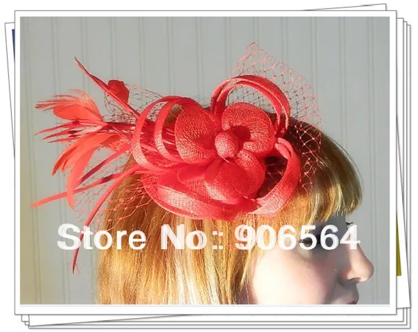 Charming Sinamay Fascinator Hats Good Bridal Hats Cocktail Hats Very Nice Wedding Millinery Hats 21 Colors Available MSF226
Charming Sinamay Fascinator Hats Good Bridal Hats Cocktail Hats Very Nice Wedding Millinery Hats 21 Colors Available MSF226