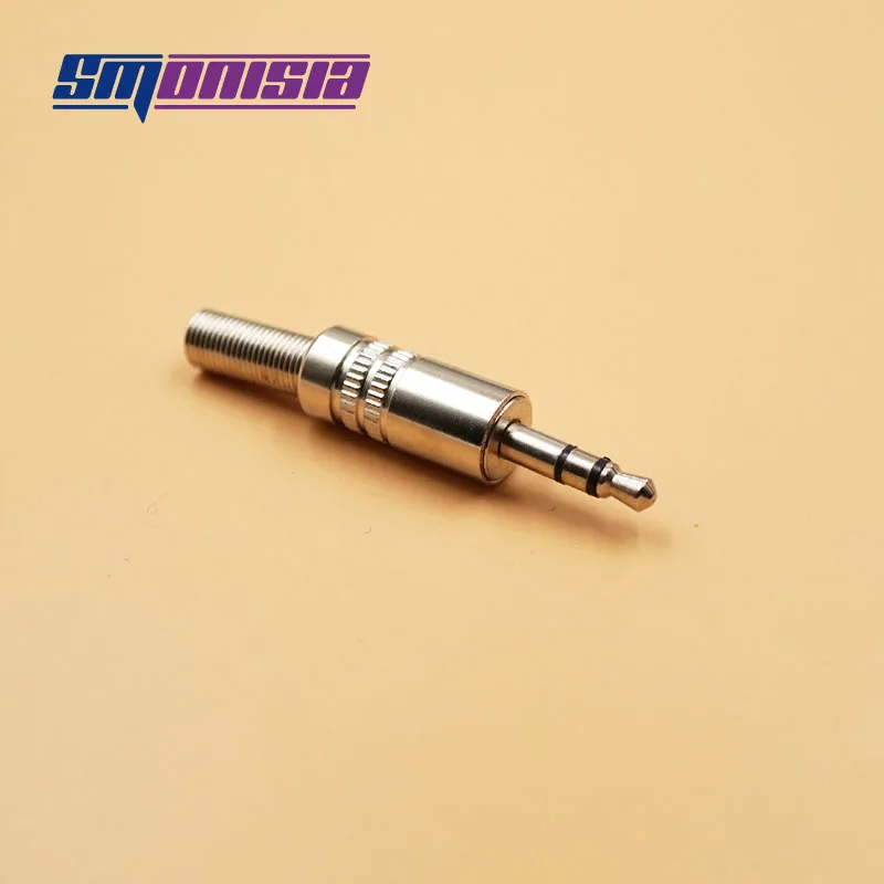 Smonisia 100pcs Stereo Headphone Connector Plug Can be Wired Plug 3.5 Double Track Plug Jack, Nickel-plated
Smonisia 100pcs Stereo Headphone Connector Plug Can be Wired Plug 3.5 Double Track Plug Jack, Nickel-plated