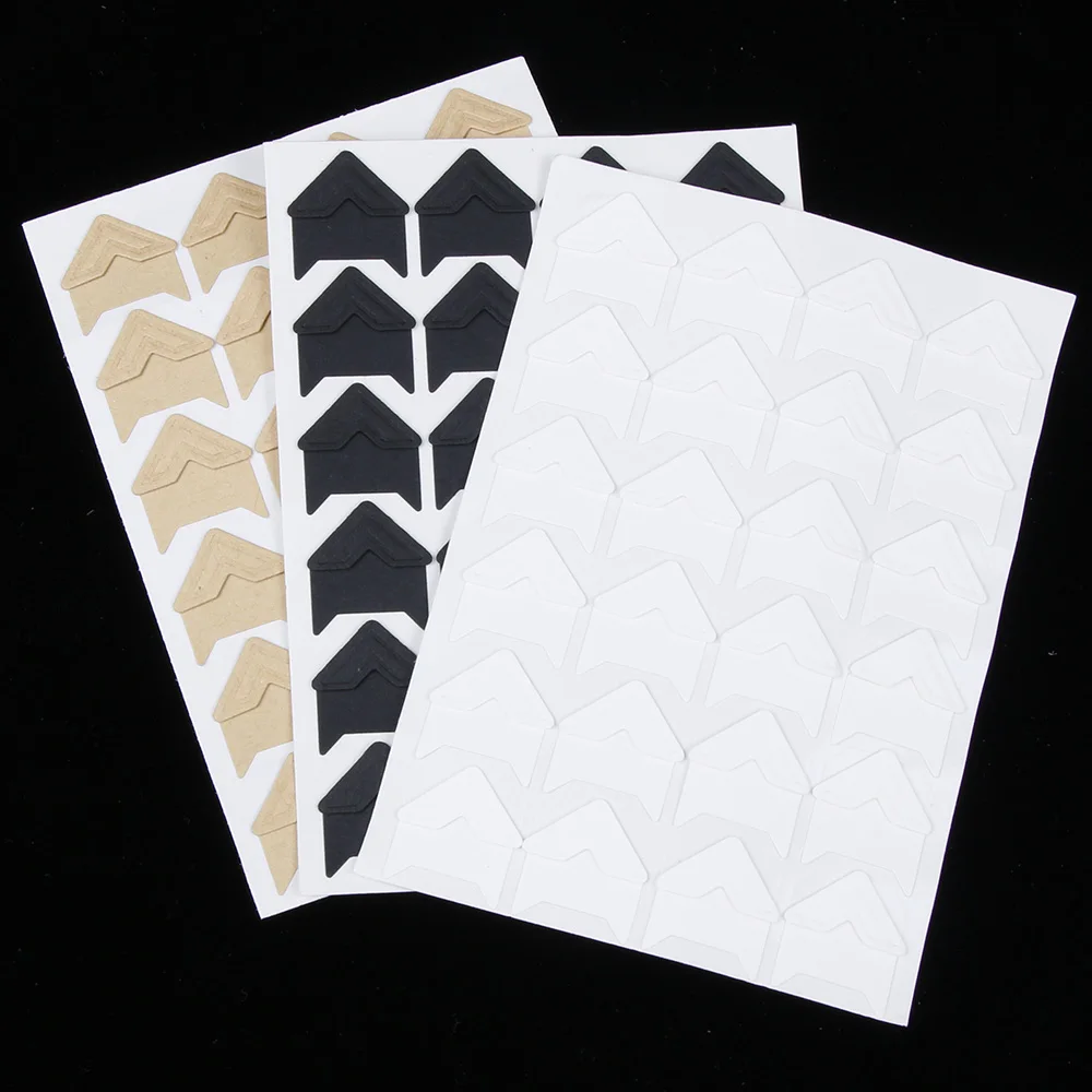 1 Sheet/24Pcs Stickers DIY Vintage Corner Craft Paper Stickers for Photo Albums Frame Scrapbooking Decorations
1 Sheet/24Pcs Stickers DIY Vintage Corner Craft Paper Stickers for Photo Albums Frame Scrapbooking Decorations