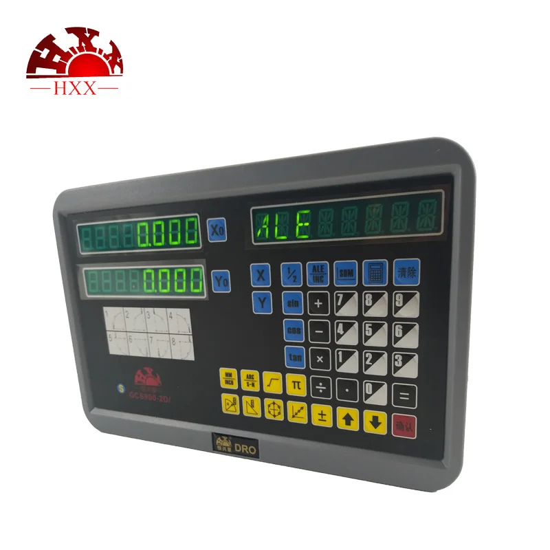 Multi-Functional Displacement Sensor Digital Readout 2 Axis Dro For Lathe Milling Machine With 5u Linear Scales
Multi-Functional Displacement Sensor Digital Readout 2 Axis Dro For Lathe Milling Machine With 5u Linear Scales