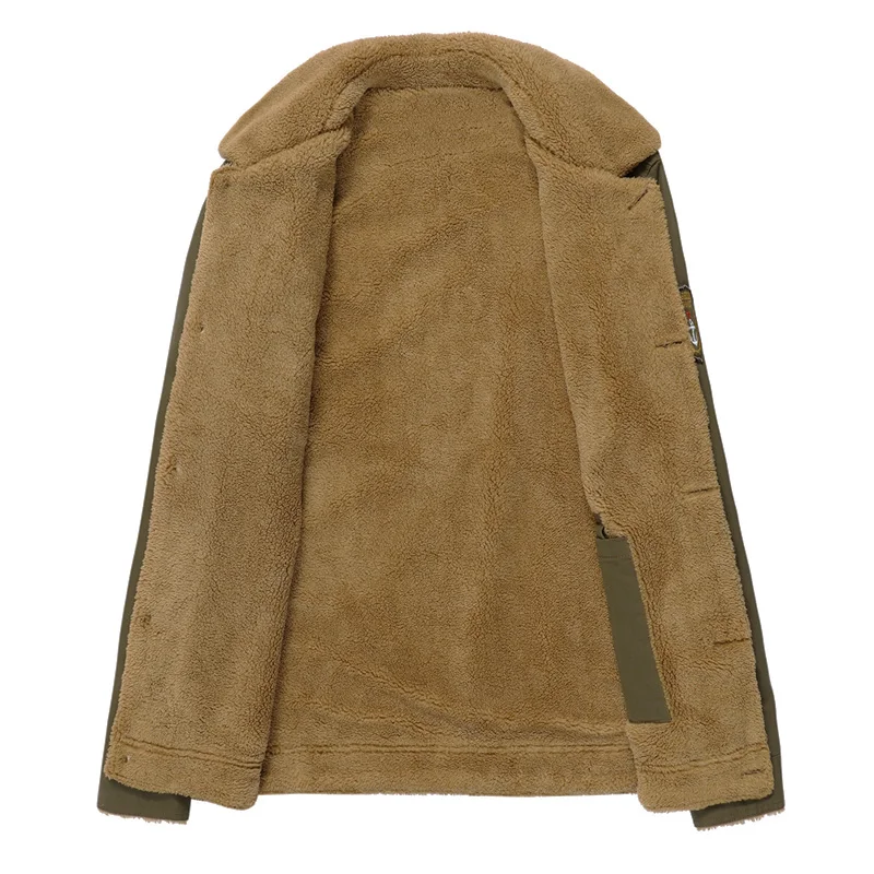 XingDeng Mountainskin Thicken Fleece loose Winter Jackets Men Coats Cotton Fur Collar Military Casual male clothes
XingDeng Mountainskin Thicken Fleece loose Winter Jackets Men Coats Cotton Fur Collar Military Casual male clothes