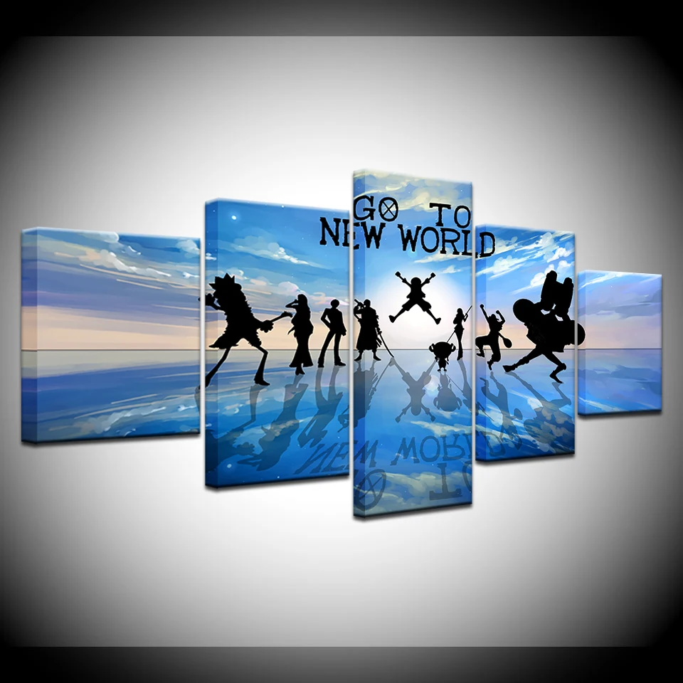 5Panel HD Printed One piece The world of the sea Cartoon Print On Canvas Art Painting For home living room decoration
5Panel HD Printed One piece The world of the sea Cartoon Print On Canvas Art Painting For home living room decoration