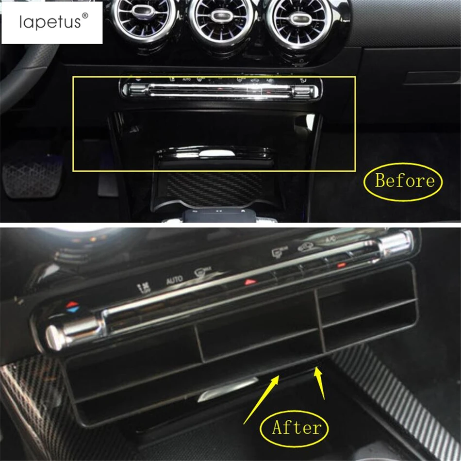 Аксессуары Lapetus подходят для Mercedes Benz B W247 Class 2019 2021 центральный контейнер хранения