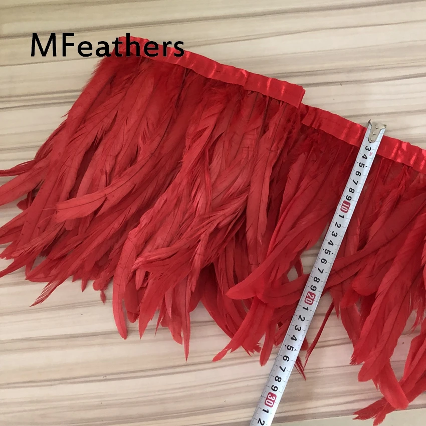 2 Meters Natural Rooster Tail Feather Ribbon 35-40cm coque chicken Feather Trims For Wedding Decoration DIY Clothing Accessories
2 Meters Natural Rooster Tail Feather Ribbon 35-40cm coque chicken Feather Trims For Wedding Decoration DIY Clothing Accessories
