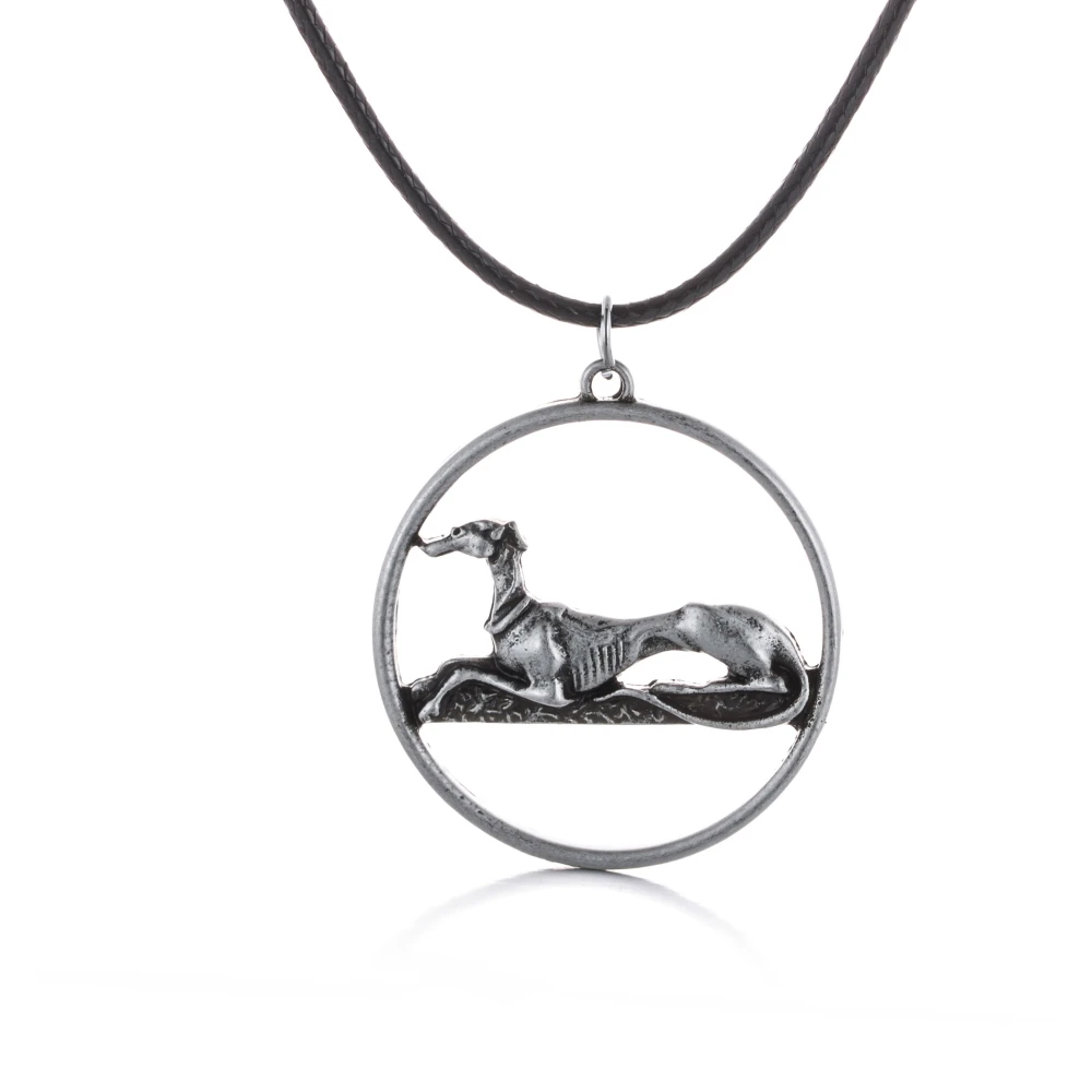 Resting Greyhound Necklace Antique Silver Pendants Sitting Grey Hound Necklaces&Pendants Charm Gift for Dog Lover Mother's Day 
Resting Greyhound Necklace Antique Silver Pendants Sitting Grey Hound Necklaces&Pendants Charm Gift for Dog Lover Mother's Day