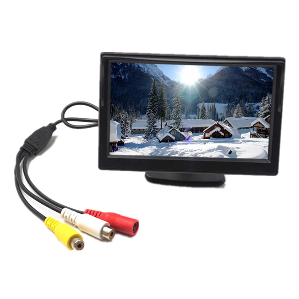 Carsanbo 5 Inch 2 Video Input Car Monitor TFT LCD Color Screen Reversing Display, Support Backup Real-time Monitoring
Carsanbo 5 Inch 2 Video Input Car Monitor TFT LCD Color Screen Reversing Display, Support Backup Real-time Monitoring