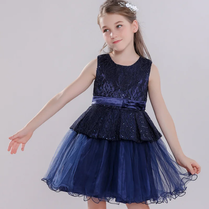 Girls 3-12 Y Spring Summer O-Neck Sleeveless Knee Length Lace Gauze Dress Fashion Ribbon Ball Gown Costume Princess Girl Dresses
Girls 3-12 Y Spring Summer O-Neck Sleeveless Knee Length Lace Gauze Dress Fashion Ribbon Ball Gown Costume Princess Girl Dresses