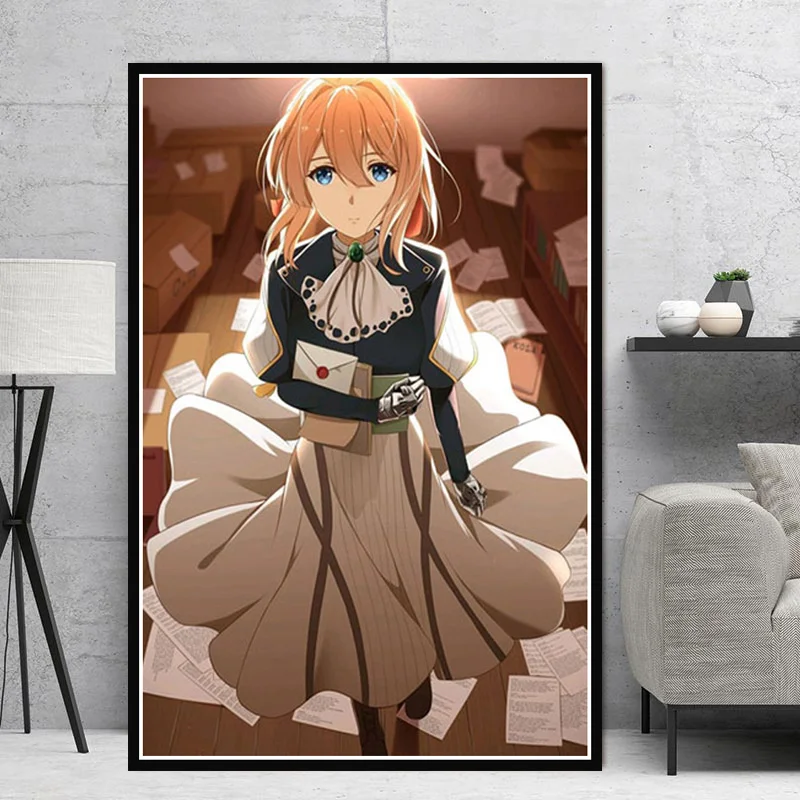 Canvas Painting Printed Home Decor Wall Art Violet Evergarden Japan Anime Modular Pictures Nordic Style Poster For Children Room
Canvas Painting Printed Home Decor Wall Art Violet Evergarden Japan Anime Modular Pictures Nordic Style Poster For Children Room