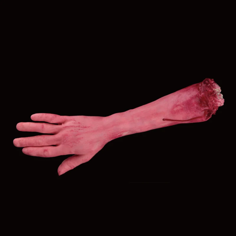 New Horror Trick Toy Scary Prop Latex Stump Bloody Cut Hand Feet Bone Halloween Gift Practical Joke Rubber Artificial Funny
New Horror Trick Toy Scary Prop Latex Stump Bloody Cut Hand Feet Bone Halloween Gift Practical Joke Rubber Artificial Funny