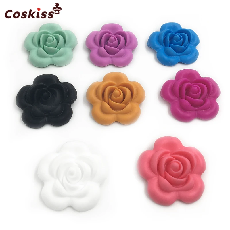 Baby Silicone Beads Teether Toys Teething Chew Flower Shaped Silicone (BPA Free) For Baby Necklace/Bracelet DIY Baby Teether Toy
Baby Silicone Beads Teether Toys Teething Chew Flower Shaped Silicone (BPA Free) For Baby Necklace/Bracelet DIY Baby Teether Toy