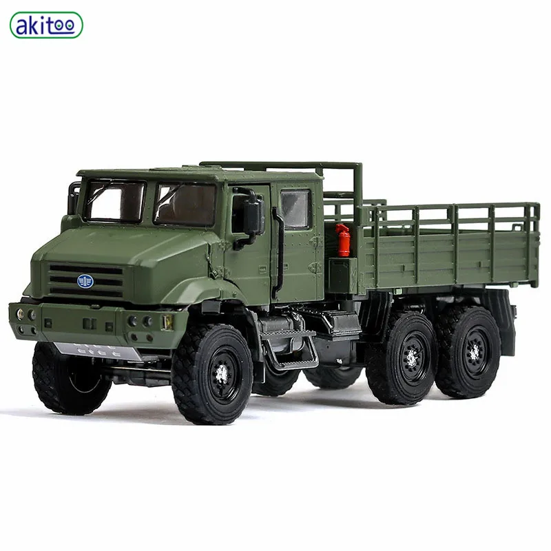 Модель военного грузовика akitoo 1:36 из цельнометаллического сплава модель