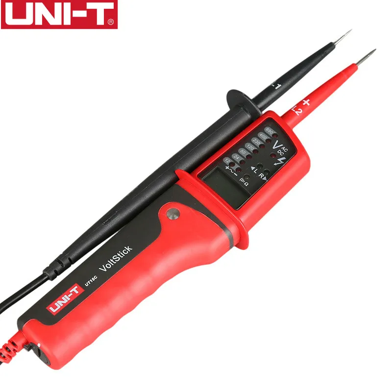 UNI-T UT15C Waterproof Digital Voltage Meter 24V~690V AC/DC Voltage Testers LCD Display Auto Range Phase Rotation Voltage Tester
UNI-T UT15C Waterproof Digital Voltage Meter 24V~690V AC/DC Voltage Testers LCD Display Auto Range Phase Rotation Voltage Tester