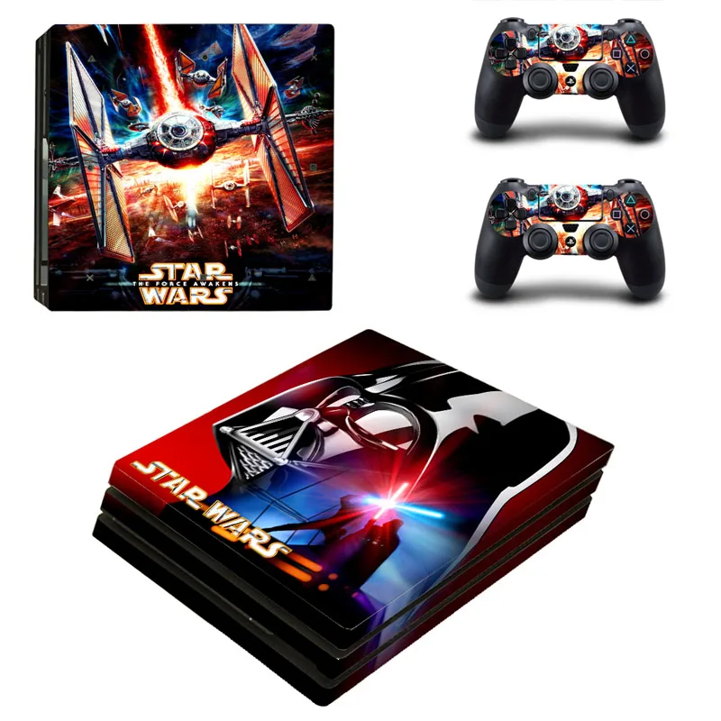 Фото Звездные войны PS4 Pro наклейка виниловый дизайн для Sony Playstation 4 - купить
