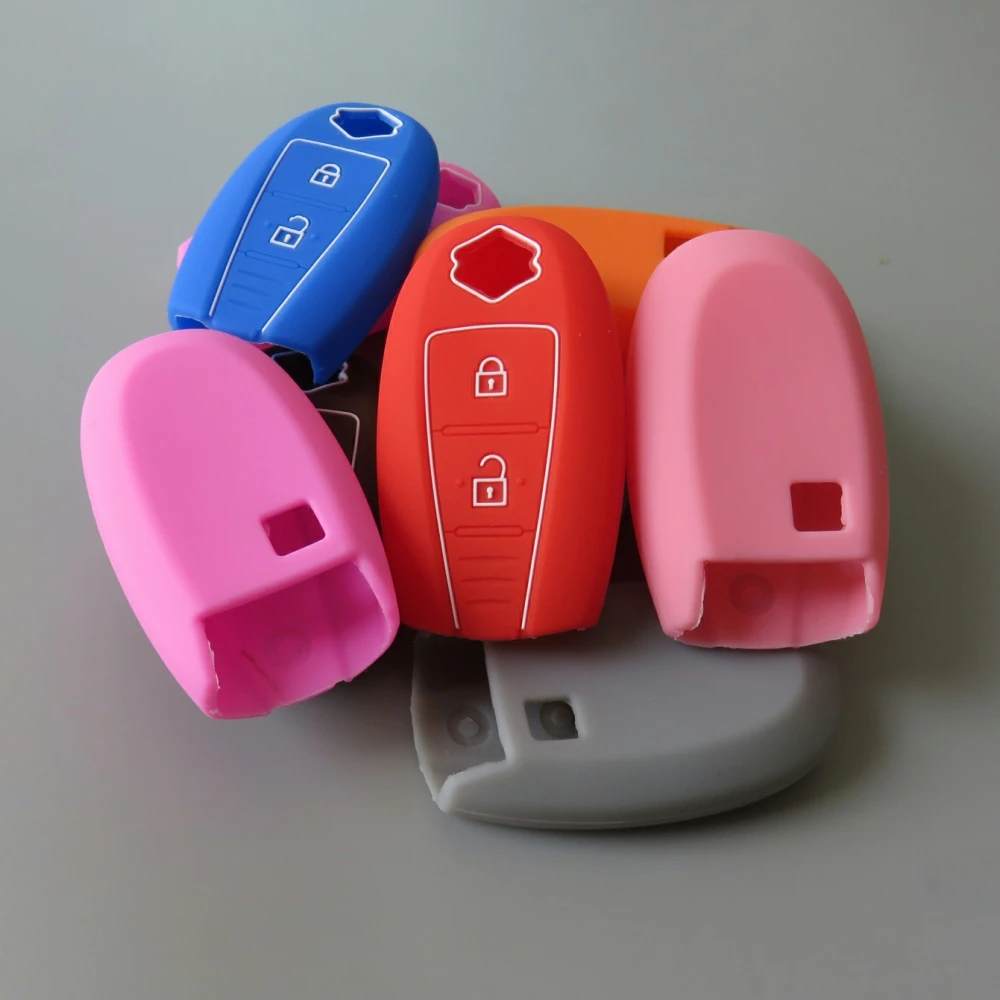 Cocolockey Silicone 3 Button Smart Remote Key Case Fob Cover Holder for Suzuki /SX4 /Kizashi No Logo
Cocolockey Silicone 3 Button Smart Remote Key Case Fob Cover Holder for Suzuki /SX4 /Kizashi No Logo