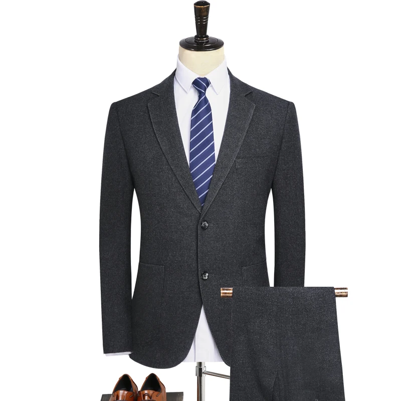 2020 Winter New Middle-Aged And Elderly Men Woolen Suit Two-Piece Fashion Business Male Blazers Jacket +Pants
2020 Winter New Middle-Aged And Elderly Men Woolen Suit Two-Piece Fashion Business Male Blazers Jacket +Pants