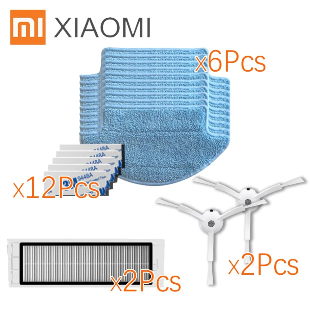 Запасные части для робота-пылесоса Xiaomi Mi, воздушный фильтр, боковая щетка, салфетки, Волшебная паста
Запасные части для робота-пылесоса Xiaomi Mi, воздушный фильтр, боковая щетка, салфетки, Волшебная паста