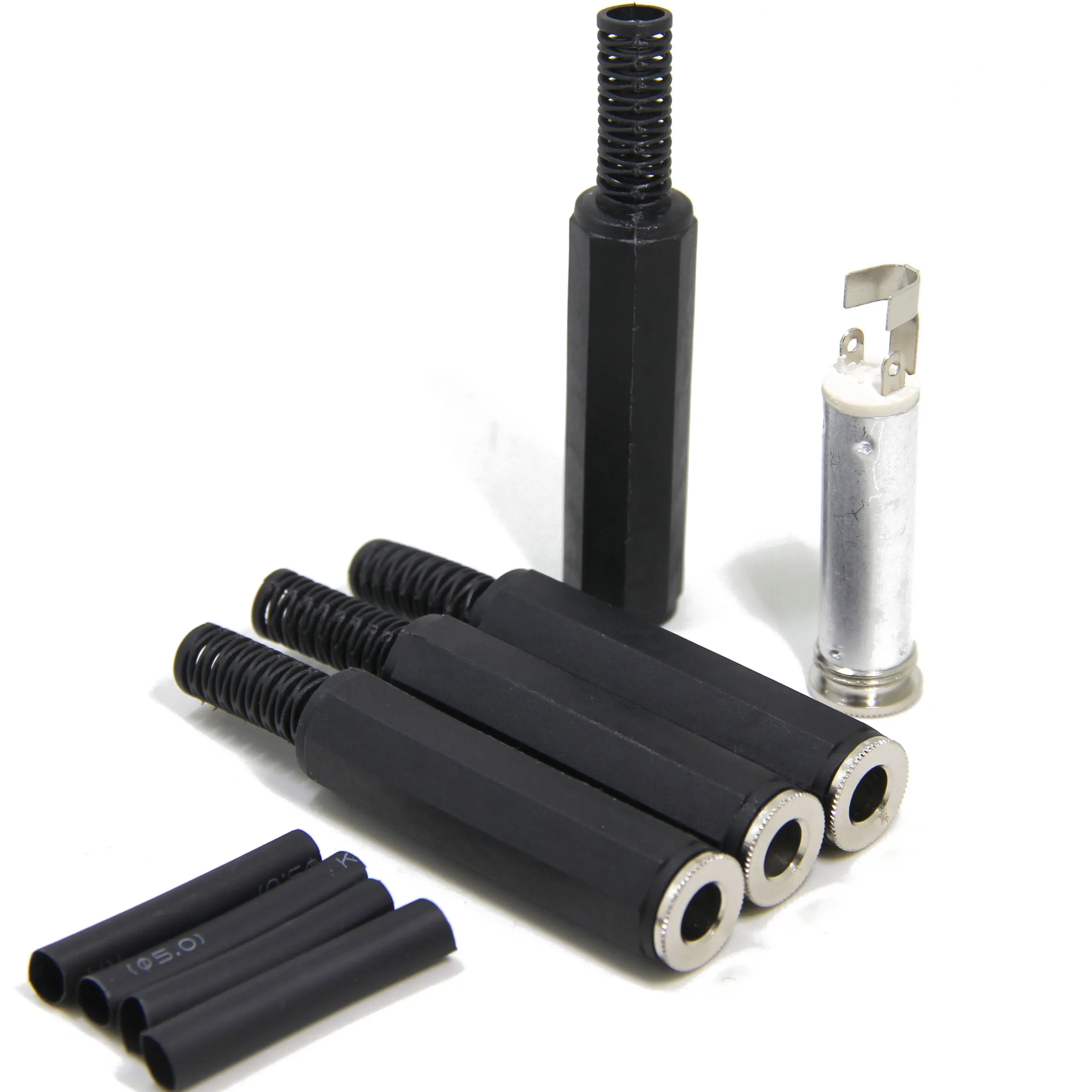 Ancable 6.35mm Mono Jack Solder Type Cost-Effective Adapter for Repairing Headphone/Guitar/Amp Extension Cable + Shrinkle Tube
Ancable 6.35mm Mono Jack Solder Type Cost-Effective Adapter for Repairing Headphone/Guitar/Amp Extension Cable + Shrinkle Tube