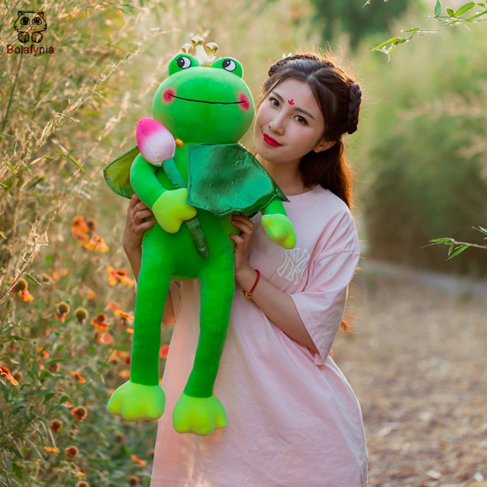 Big Eyed Frog Prince Plush Doll For Children Kids Christmas Birthday Stuffed Toy Gift
Big Eyed Frog Prince Plush Doll For Children Kids Christmas Birthday Stuffed Toy Gift