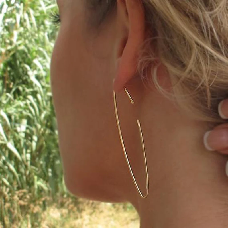 Handmade Gold Hoop Earrings Gold Filled/925 Silver Jewelry Vintage Jewelry Boho Orecchini Brincos Pendientes Oorbellen
Handmade Gold Hoop Earrings Gold Filled/925 Silver Jewelry Vintage Jewelry Boho Orecchini Brincos Pendientes Oorbellen