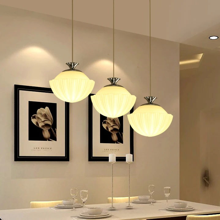 

Светодиодный ресторанный светильник люстры бар столовой чехлы для обеденный стол лампы, современный минималист лампы трех ламп