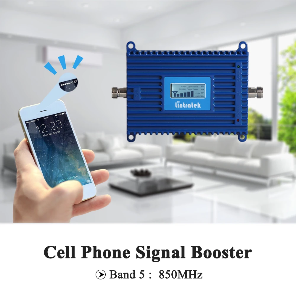 Lintratek New Cell Phone Booster 3G UMTS 850mhz LCD Display CDMA 850mhz Booster 70dB Gain GSM Repeater 850mhz Wholesale Price @
Lintratek New Cell Phone Booster 3G UMTS 850mhz LCD Display CDMA 850mhz Booster 70dB Gain GSM Repeater 850mhz Wholesale Price @