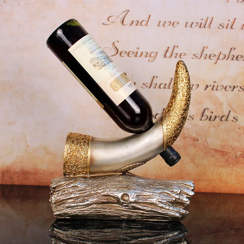 2016 Time-limited Home Decoration Accessories Resin Crafts Decorative Ornaments Gift Horn Wine Rack Furnishing Hotel Supplies
2016 Time-limited Home Decoration Accessories Resin Crafts Decorative Ornaments Gift Horn Wine Rack Furnishing Hotel Supplies
