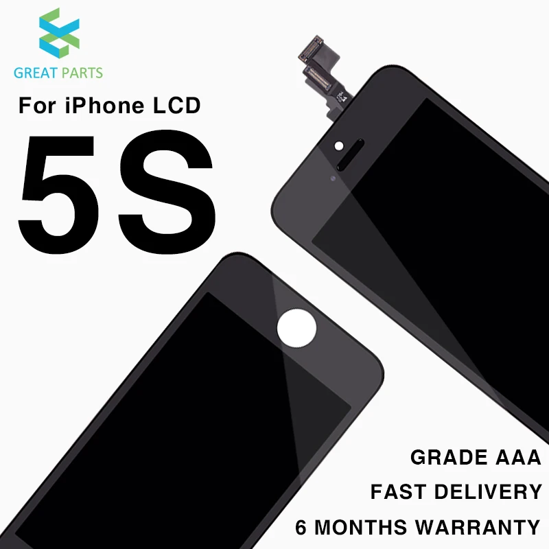 Отличные Запчасти Оптовая цена 30 шт для iPhone 5C 5S SE ЖК дисплей AAA экран Замена|lcd