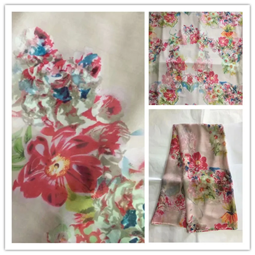 140cm Printed Nature Silk Chiffon Fabric For Crafts Material Sewing Women Dress Scarf Clothes Textile100% silk 6M/M DS17
140cm Printed Nature Silk Chiffon Fabric For Crafts Material Sewing Women Dress Scarf Clothes Textile100% silk 6M/M DS17