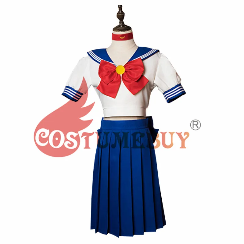 Costumebuy Sailor Moon Cosplay Navy Sailor Venus School Uniform Short Sleeve Costume Set Halloween Kawaii Girl Dress Skirt
Costumebuy Sailor Moon Cosplay Navy Sailor Venus School Uniform Short Sleeve Costume Set Halloween Kawaii Girl Dress Skirt