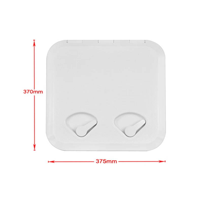 370*375mm ABS Plastic White Deck Marine Access Hatch Anti Aging Ultraviolet Boat Hatches Inspection Yacht RV Cover
370*375mm ABS Plastic White Deck Marine Access Hatch Anti Aging Ultraviolet Boat Hatches Inspection Yacht RV Cover