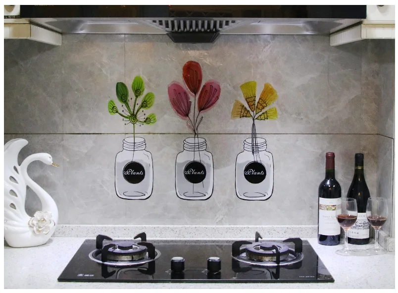 Self Adhesive Kitchen Sticker Waterproof Anti-moisture PVC anti-oil Wall Stickers for home decor
Self Adhesive Kitchen Sticker Waterproof Anti-moisture PVC anti-oil Wall Stickers for home decor