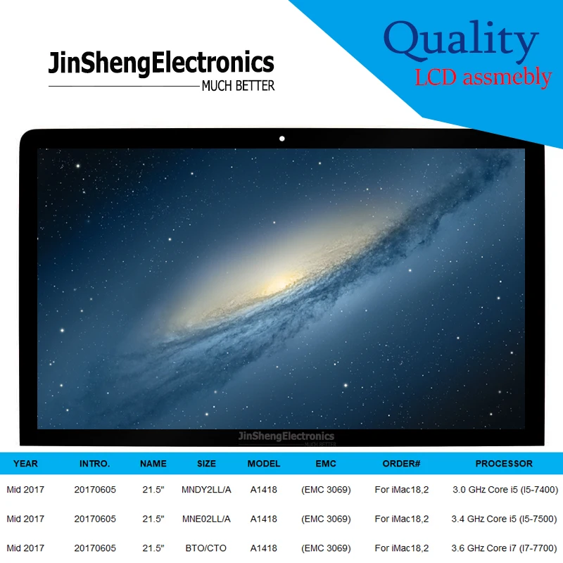ЖК-экран 21,5 дюйма Для iMac Retina A1418 4K 2017, сменная стеклянная панель в сборе, LM215UH1-SDB1 OLED
ЖК-экран 21,5 дюйма Для iMac Retina A1418 4K 2017, сменная стеклянная панель в сборе, LM215UH1-SDB1 OLED
