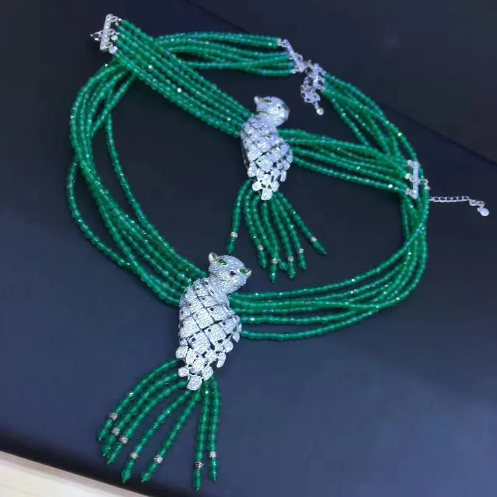 Фото Один набор 6 рядов зеленый яшма Круглый 4 мм ожерелье из ограненных камней и(Aliexpress на русском)