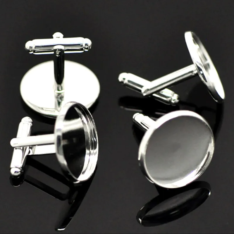 10Pcs Cuff Links Cufflinks Cabochon Setting Copper Silver Plated Jewelry DIY Findings 26x22mm(Fit 20mm)
10Pcs Cuff Links Cufflinks Cabochon Setting Copper Silver Plated Jewelry DIY Findings 26x22mm(Fit 20mm)
