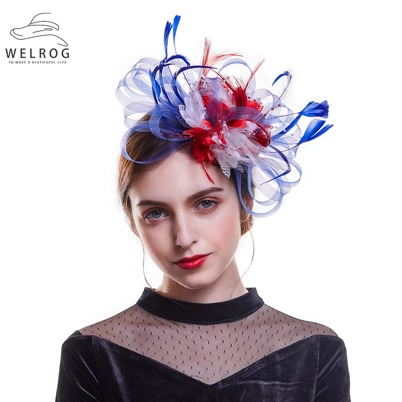 WELROG New Vintage Fascinator with Feather for Wedding Church Cocktail and Kentucky Derby Fascinators Headband and Clip
WELROG New Vintage Fascinator with Feather for Wedding Church Cocktail and Kentucky Derby Fascinators Headband and Clip