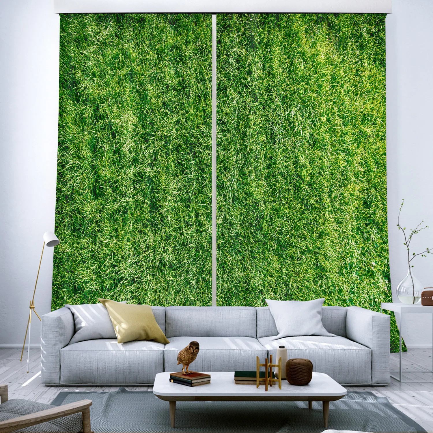 Green Lawn Print Room Darkening Curtain Thick Fabric 3D Curtains for Living Room Sunshade Window Curtains Custom-made Size
Green Lawn Print Room Darkening Curtain Thick Fabric 3D Curtains for Living Room Sunshade Window Curtains Custom-made Size