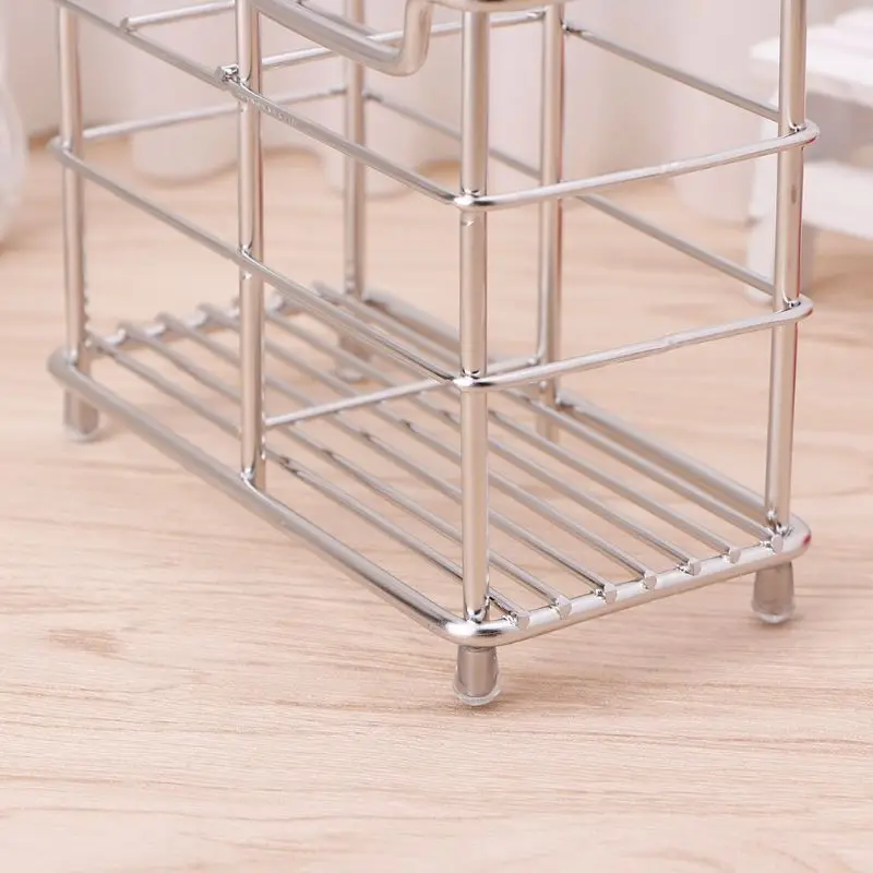 Toothbrush Holder Toiletries Organizer Toothpaste Stand Storage Rack Stainless Steel Bathroom Caddy For Kitchen Household Articl
Toothbrush Holder Toiletries Organizer Toothpaste Stand Storage Rack Stainless Steel Bathroom Caddy For Kitchen Household Articl