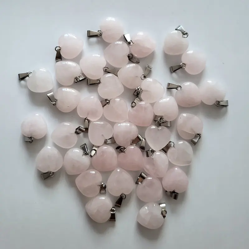 Wholesale 50pcs/lot 2018 Fashion good quality love heart natural stones charms pendants for jewelry making 16mm 
Wholesale 50pcs/lot 2018 Fashion good quality love heart natural stones charms pendants for jewelry making 16mm