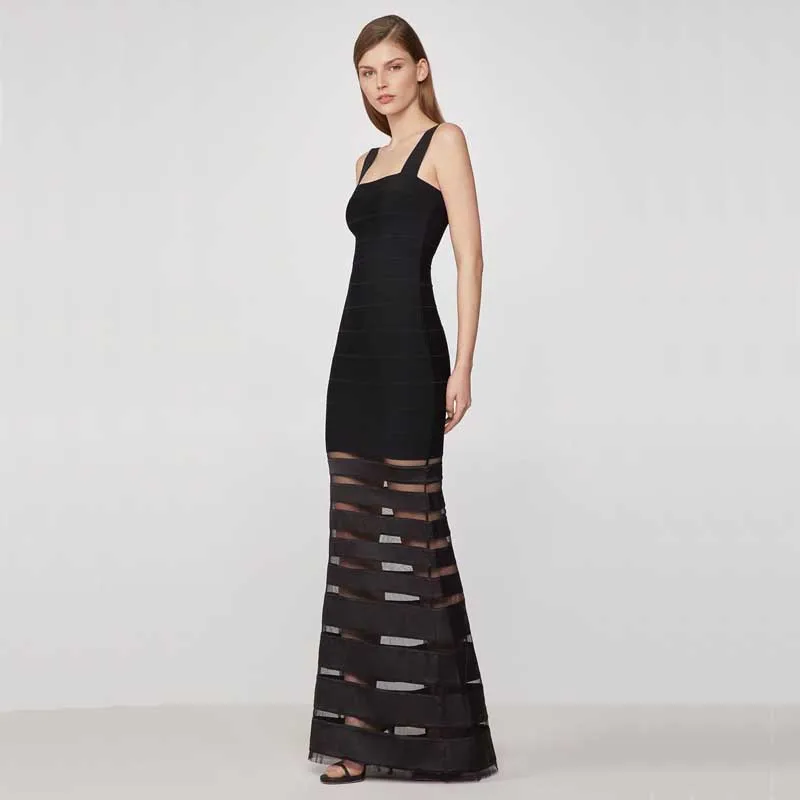 Wholesale 2020 New woman's dress black Spaghetti Strap fashion celebrity Boutique cocktail party bandage long dress
Wholesale 2020 New woman's dress black Spaghetti Strap fashion celebrity Boutique cocktail party bandage long dress