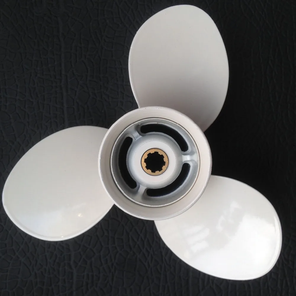 9.25x11 For 9.9HP-15 HP FORCE propellers marine Aluminium Propeller 8 tooth spline 3 Blade force outboard propellers
9.25x11 For 9.9HP-15 HP FORCE propellers marine Aluminium Propeller 8 tooth spline 3 Blade force outboard propellers