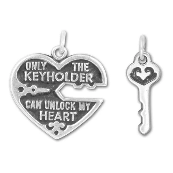 RAINXTAR 10pairs Hot Vintage Heart & Key Charms Only The Keyholder Can Unlock My Heart Vanlentine's Day Charms AAC574
RAINXTAR 10pairs Hot Vintage Heart & Key Charms Only The Keyholder Can Unlock My Heart Vanlentine's Day Charms AAC574