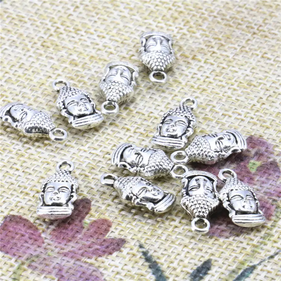 New 50PCS Hot Buddha Head Shaped Lucky DIY Loose Copper Beads Finding Accessories Parts Crafts Jewelry Making Design 7x15mm
New 50PCS Hot Buddha Head Shaped Lucky DIY Loose Copper Beads Finding Accessories Parts Crafts Jewelry Making Design 7x15mm