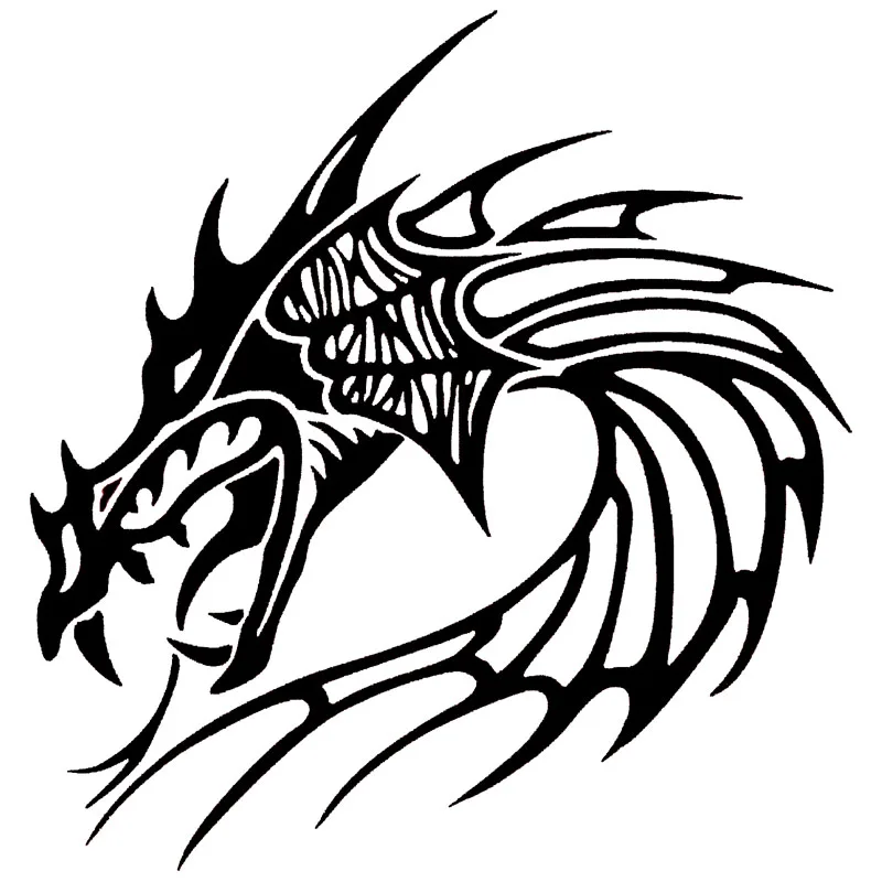 20.3*21CM Cool Chinese Dragon Head Car Door Stickers Stylish Car Styling Decal Accessories Black/Silver C9-0869
20.3*21CM Cool Chinese Dragon Head Car Door Stickers Stylish Car Styling Decal Accessories Black/Silver C9-0869