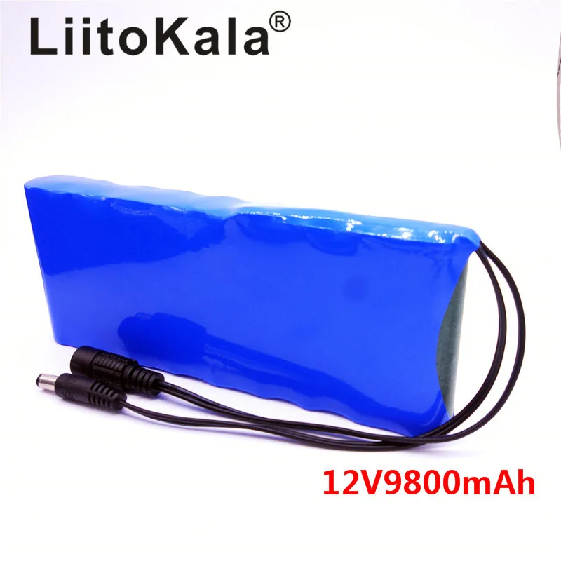 Liitokala 12V 9800Mah battery pack Portable Super Rechargeable Lithium Ion capacity Cam Monitor including
Liitokala 12V 9800Mah battery pack Portable Super Rechargeable Lithium Ion capacity Cam Monitor including