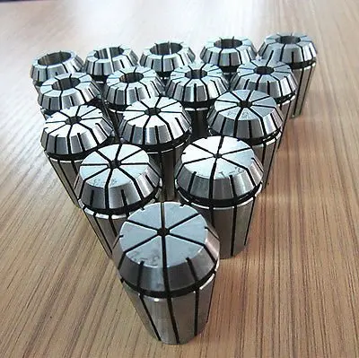 Набор пружинных цанг (от 2 мм до 16 мм) для фрезерного инструмента CNC Precision ER25 15 шт.
Набор пружинных цанг (от 2 мм до 16 мм) для фрезерного инструмента CNC Precision ER25 15 шт.